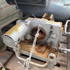 曽根 SONE ねじ切り機 シルバーIII 低高速切替機能付き パイプマシン ねじ パイプ 切断機 配管 ネジ切り機 ねじ切り ネジキリ機の画像