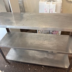 ステンレス棚　厨房　キッチンの画像