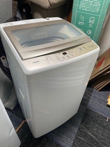 21年製　アクア　洗濯機　7k AQW-GS70JBK ST