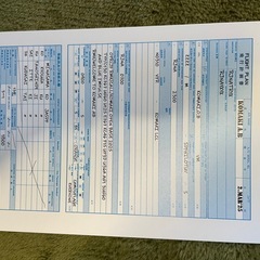 航空自衛隊小牧基地2025年の会場内チラシとブルーインパルスのクリップの画像