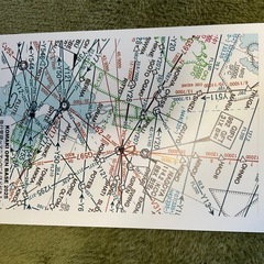 航空自衛隊小牧基地2025年の会場内チラシとブルーインパルスのクリップの画像