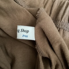 Merong Shop ベージュ フレアロングスカート 約77cmの画像