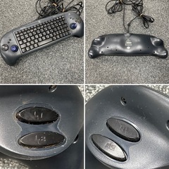 ★手渡しのみ　ロジクール製 PlayStation2 対応 周辺機器 ネットプレイコントローラ LPKC-40000 通電動作未確認 (k11635-N792)の画像