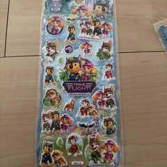 中国正規品。パウパトロールクッションシールの画像