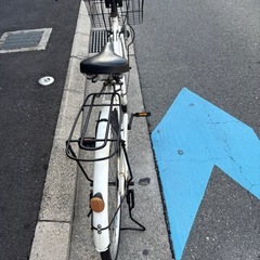 26インチ自転車　ママチャリの画像