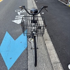 26インチ自転車　ママチャリの画像