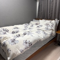 ニトリのマットレス　(購入いただきましたらベッドフレームもお譲りします)の画像