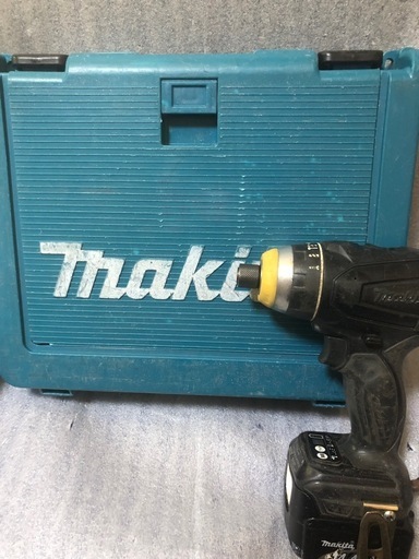 マキタ 4モードインパクトドライバ 14.4V TP131D、中古品、フルセット