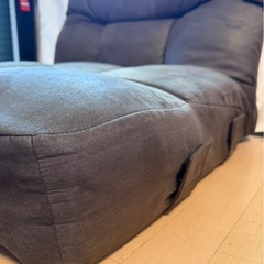 ニトリ つながる座イス ブラウンの画像