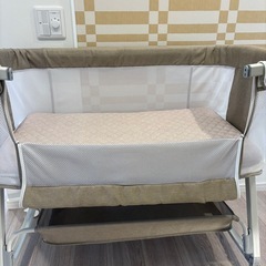 【取引中】ベビーベッド /新品購入品/使用期間短めの画像