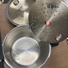 両手圧力鍋（IH対応）の画像