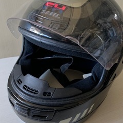 フルフェイスヘルメット ブラック バイク用 RF-5 フリーサイズ(57-61cm)の画像