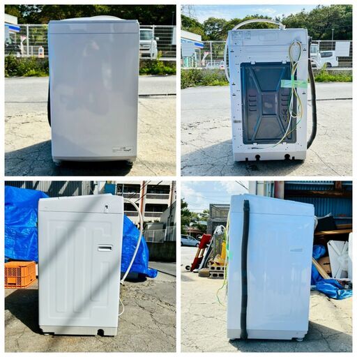 【❗️✨コンパクトでもしっかり6kg✨❗️】2024年製　ニトリ 6kg全自動洗濯機 NT60L1WH 動作確認済み✨新生活・一人暮ら