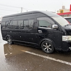 ハイエース　スーパーロング　ワイド　ディーゼル　コミューターの画像