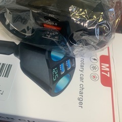 シガーソケット　USBソケット　電源　新品の画像