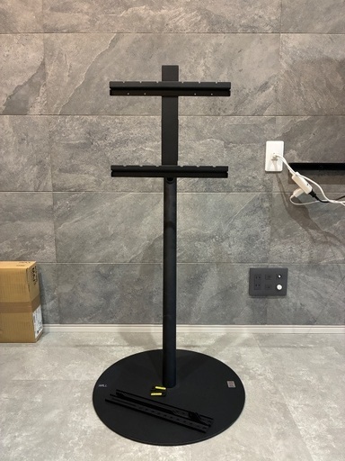 WALL テレビスタンド ロータイプ 耐震 テレビ台 WALL A2 24型〜55型テレビ対応 超低床 おしゃれ キャスター 黒 白 TVスタンド TV台 ディスプレイ ウォール EQUALS