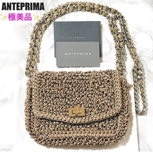 極美品】ANTEPRIMA アンテプリマ ワイヤーバッグ ルッケット エナメル