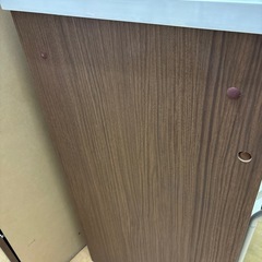 【ジャングル深井店】ニトリ システムキッチンボード リガーレ120 ブラウン 収納家具 キッチン家具 堺市 深井【FU268】の画像