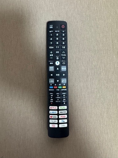 4Kテレビ 65型　TCL 2023年式