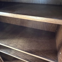 木製 キャビネット 食器棚 収納家具 A03002の画像