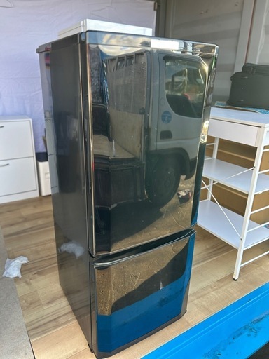美品万代店TOSHIBA GR-38ZY(W) 375L 冷蔵庫 自動製氷付き (リサイクル 
