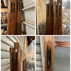 引き戸　4枚　古民家　中古品の画像