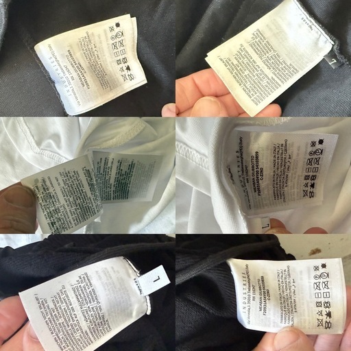 モンクレールMONCLER半袖TシャツハーフパンツサイズL３点セット