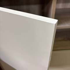 【ジャングル深井店】収納棚 ナチュラル×白 収納家具 堺市 深井【FU265】の画像