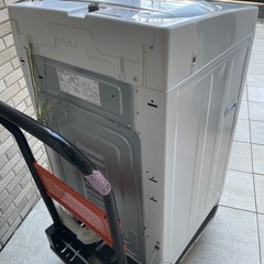 f●■東芝TOSHIBA・全自動洗濯機・5kg【AW-5G6】ステンレス槽　2019年製　グランホワイトの画像