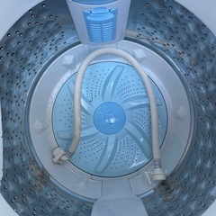 f●■東芝TOSHIBA・全自動洗濯機・5kg【AW-5G6】ステンレス槽　2019年製　グランホワイトの画像