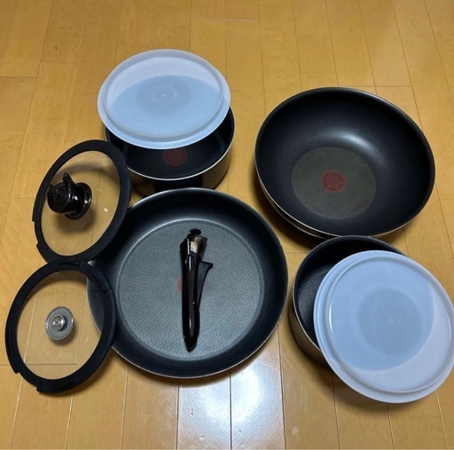 鍋・フライパンセット T-fal ingenio (とんかつ) 春日野道の調理器具