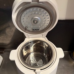 糖質カット炊飯器　LOCABO  ホワイトの画像