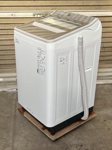 
中古 Panasonic パナソニック 8㎏ 洗濯機 NA-FA80H9 2021年製
