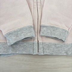 プチバトー Petit Bateau 70cm フード付きパーカー ピンクの画像