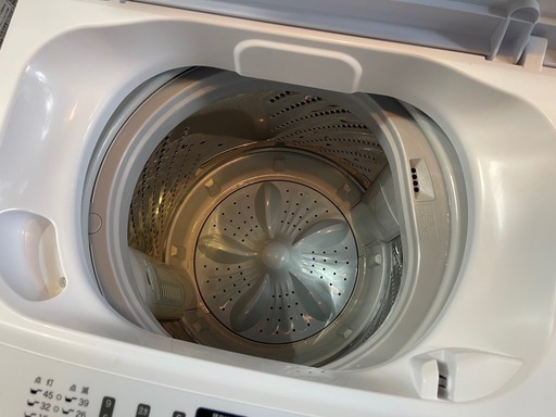 説明書付き Hisense 4.5kg簡易乾燥付洗濯機 HW-E4503 2020年製 中古
