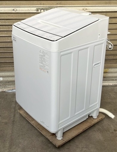 〖倉庫保管品〗 中古 東芝 TOSHIBA 10㎏ 洗濯機 AW-10DP1 ZABOON 2021年製