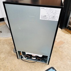 IRIS OHYAMA 87L 冷蔵庫 PRC-B092D-M ドアポケット欠品 小型 動作品◇2021年製/YMJ031-05の画像