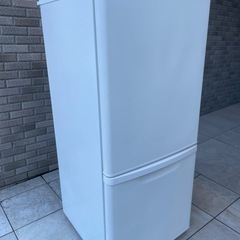 f●■Panasonicパナソニック・ノンフロン冷凍冷蔵庫138L【NR-B14BW】2ドア マットバニラホワイトの画像