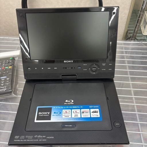 ☆ドリーム荒牧店☆ジモティー割引有☆【クリーニング済み】SONY/ブルーレイプレーヤー/BDP-SX910/2014年製