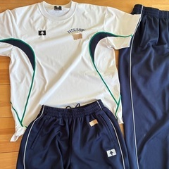 八代清流高校　男性用　体操服全てそろってます　冬、夏用の画像