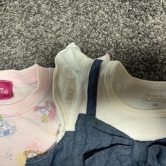 100cmシャツ3枚セット　おしゃれ着にも　プリンセスの画像