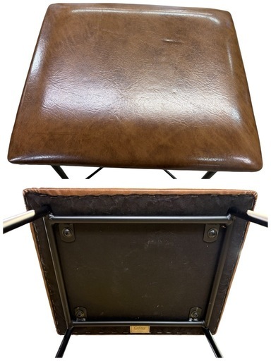 NO.2732【2点セット】Calore カロレ カウンターチェア  ハイスツール  椅子 家具 中古