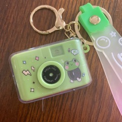 新品　カメラ型　キーホルダーの画像