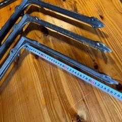 アイアンL字アングル アンティーク調の画像