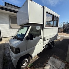 キッチンカー　軽トラの画像