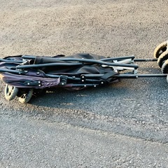 ベビーカー　B型　折りたたみ式　超軽量　荷物置き場付きの画像