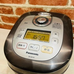 【パナソニック】IHジャー炊飯器 SR-HX101 2012年製の画像