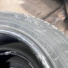 【冬タイヤ3本セット】オートバックス North Trek N3i 195/65R15 2018年37週目製 残溝8〜9割 冬タイヤ スタッドレスタイヤ 3本セット　中古の画像