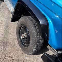 70ランクル オーバーフェンダーの画像