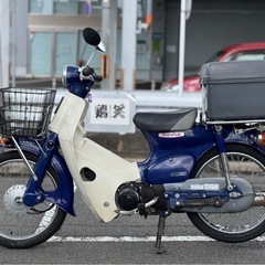 【ご成約でヘルメットプレゼント】ホンダ スーパーカブ50 FI車 AA01 ブルー【ボックス付き】の画像